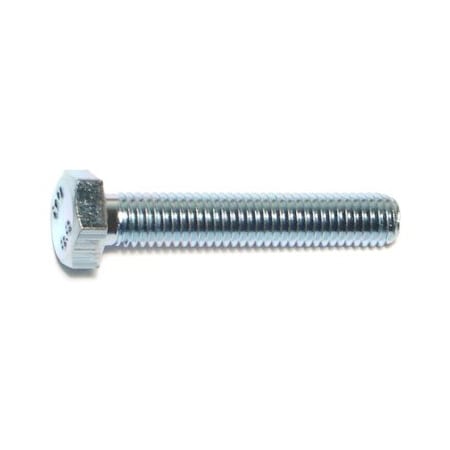 Midwest Fastener Class 8.8, M8-1.25 Hex Head Cap Screw, Zinc Plated Steel, 45 mm L, 10 PK 73291